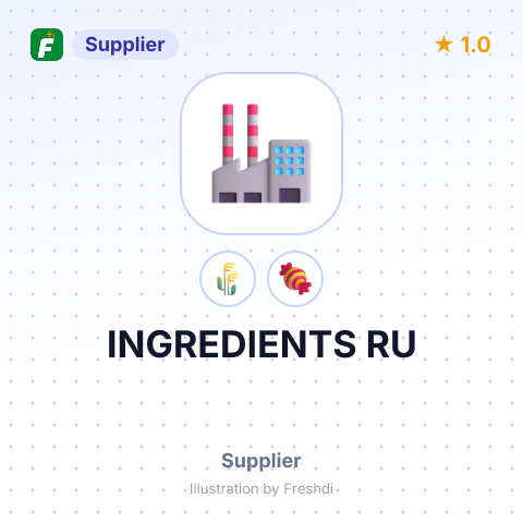 INGREDIENTS RU – summary card, no photo uploaded yet