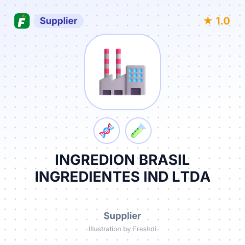 INGREDION BRASIL INGREDIENTES IND LTDA – summary card, no photo uploaded yet