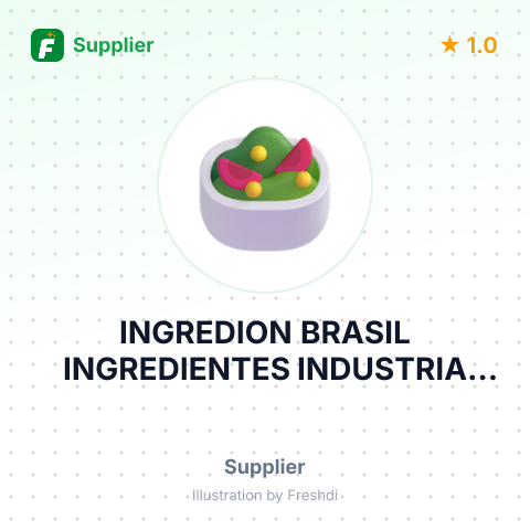 INGREDION BRASIL INGREDIENTES INDUSTRIA LTDA – summary card, no photo uploaded yet