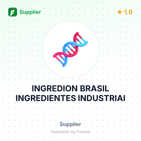 INGREDION BRASIL INGREDIENTES INDUSTRIAI – summary card, no photo uploaded yet