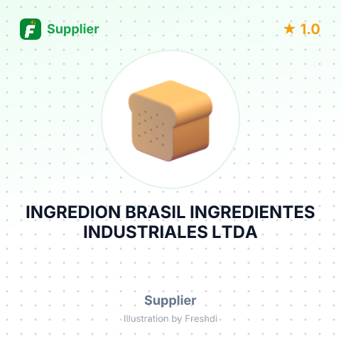 INGREDION BRASIL INGREDIENTES INDUSTRIALES LTDA – summary card, no photo uploaded yet