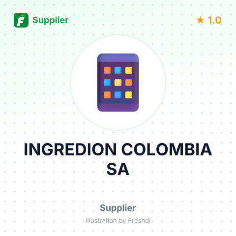 INGREDION COLOMBIA SA – summary card, no photo uploaded yet