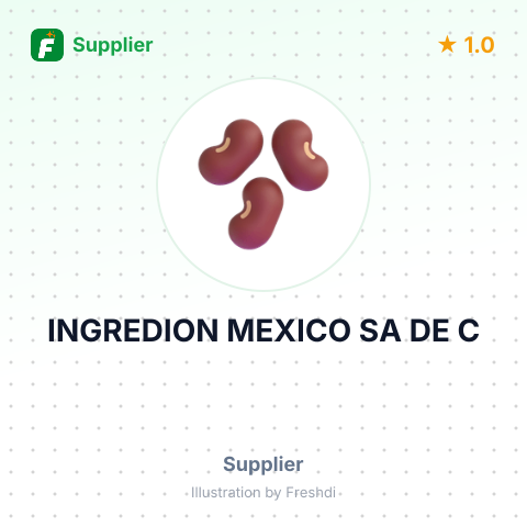 INGREDION MEXICO SA DE C – summary card, no photo uploaded yet