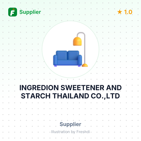 INGREDION SWEETENER AND STARCH THAILAND CO.,LTD – summary card, no photo uploaded yet