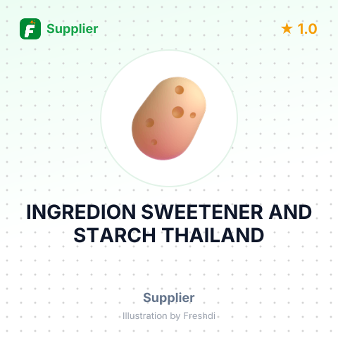 INGREDION SWEETENER AND STARCH THAILAND – summary card, no photo uploaded yet