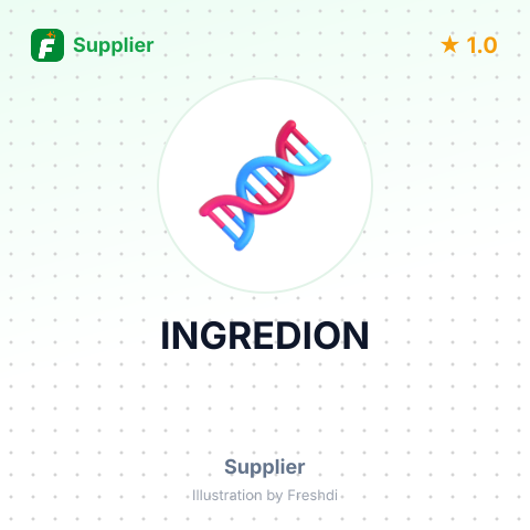 INGREDION – summary card, no photo uploaded yet
