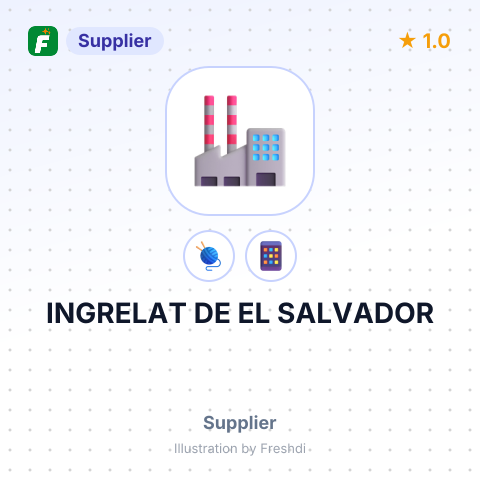 INGRELAT DE EL SALVADOR – summary card, no photo uploaded yet
