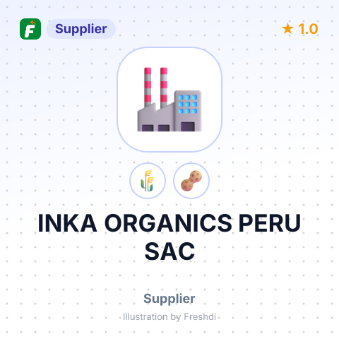 INKA ORGANICS PERU SAC – summary card, no photo uploaded yet