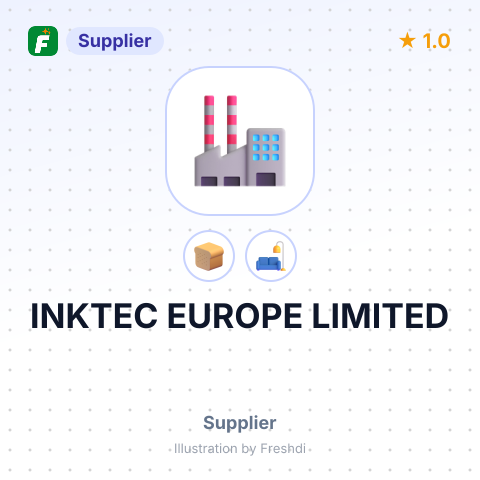 INKTEC EUROPE LIMITED – summary card, no photo uploaded yet