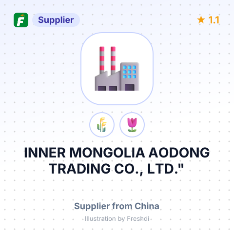 INNER MONGOLIA AODONG TRADING CO., LTD." – summary card, no photo uploaded yet