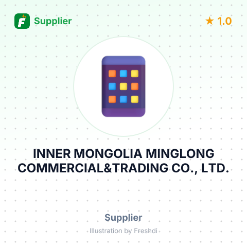 INNER MONGOLIA MINGLONG COMMERCIAL&TRADING CO., LTD. – summary card, no photo uploaded yet
