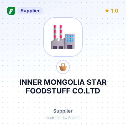INNER MONGOLIA STAR FOODSTUFF CO.LTD – summary card, no photo uploaded yet