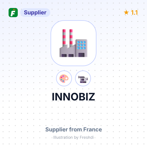 INNOBIZ – summary card, no photo uploaded yet