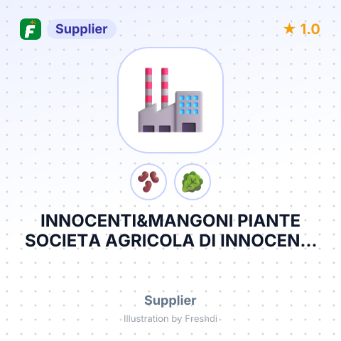 INNOCENTI&MANGONI PIANTE SOCIETA AGRICOLA DI INNOCENTI A.&C.SOCIETA SEMPLICE – summary card, no photo uploaded yet