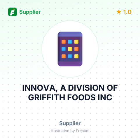 INNOVA, A DIVISION OF GRIFFITH FOODS INC – summary card, no photo uploaded yet
