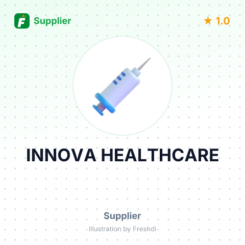 INNOVA HEALTHCARE – summary card, no photo uploaded yet
