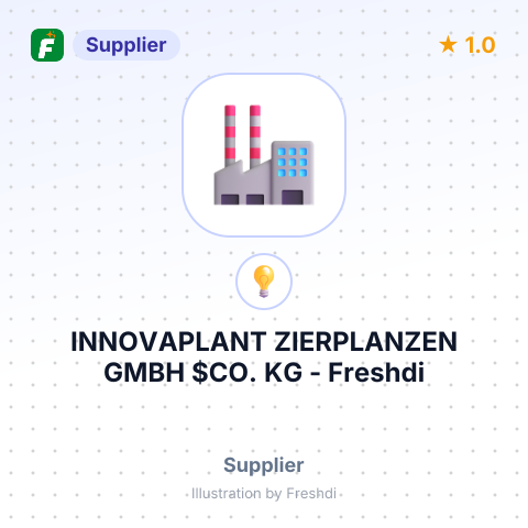INNOVAPLANT ZIERPLANZEN GMBH $CO. KG – summary card, no photo uploaded yet