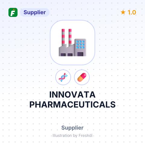 INNOVATA PHARMACEUTICALS – summary card, no photo uploaded yet