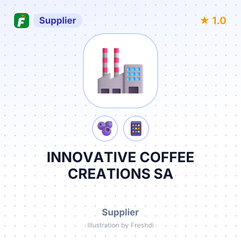 INNOVATIVE COFFEE CREATIONS SA – summary card, no photo uploaded yet