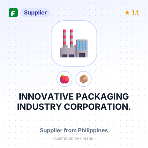 INNOVATIVE PACKAGING INDUSTRY CORPORATION. – summary card, no photo uploaded yet