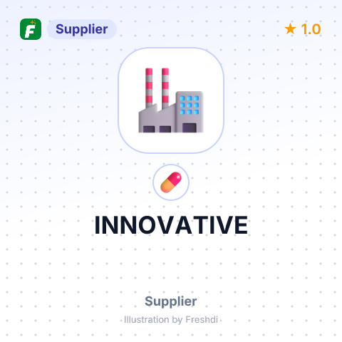 INNOVATIVE – summary card, no photo uploaded yet