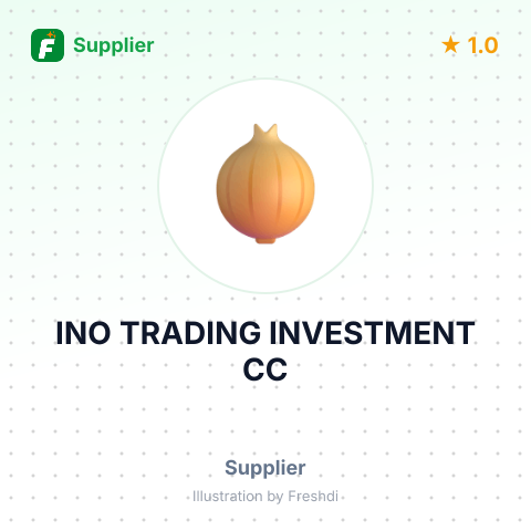 INO TRADING INVESTMENT CC – summary card, no photo uploaded yet