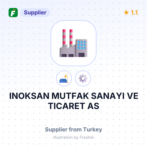 INOKSAN MUTFAK SANAYI VE TICARET AS – summary card, no photo uploaded yet