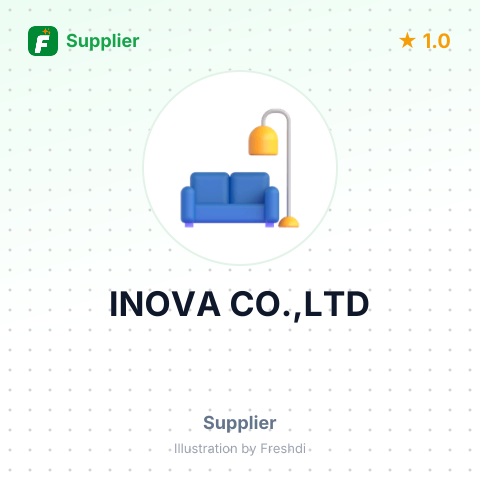 INOVA CO.,LTD – summary card, no photo uploaded yet