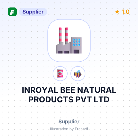INROYAL BEE NATURAL PRODUCTS PVT LTD – summary card, no photo uploaded yet