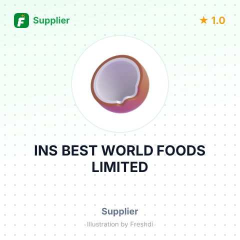 INS BEST WORLD FOODS LIMITED – summary card, no photo uploaded yet