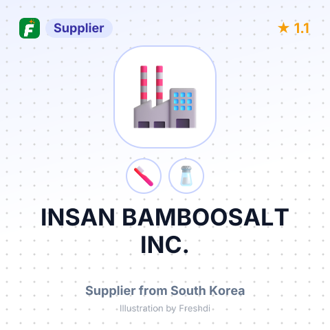 INSAN BAMBOOSALT INC. – summary card, no photo uploaded yet