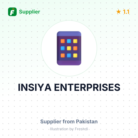 INSIYA ENTERPRISES – summary card, no photo uploaded yet
