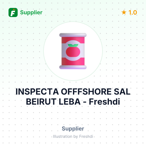 INSPECTA OFFFSHORE SAL BEIRUT LEBA – summary card, no photo uploaded yet