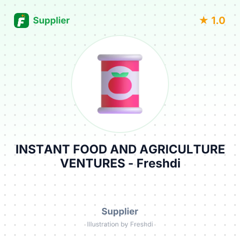 INSTANT FOOD AND AGRICULTURE VENTURES – summary card, no photo uploaded yet