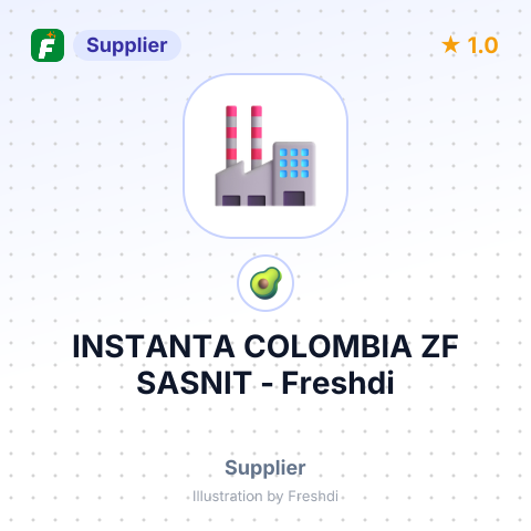 INSTANTA COLOMBIA ZF SASNIT – summary card, no photo uploaded yet