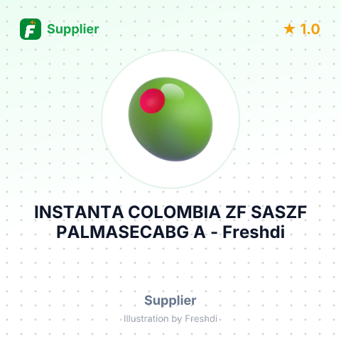 INSTANTA COLOMBIA ZF SASZF PALMASECABG A – summary card, no photo uploaded yet