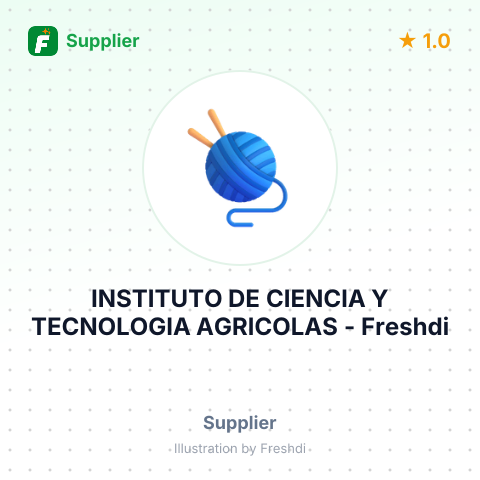 INSTITUTO DE CIENCIA Y TECNOLOGIA AGRICOLAS – summary card, no photo uploaded yet