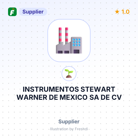 INSTRUMENTOS STEWART WARNER DE MEXICO SA DE CV – summary card, no photo uploaded yet