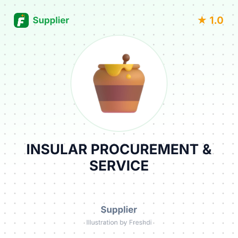 INSULAR PROCUREMENT & SERVICE – summary card, no photo uploaded yet