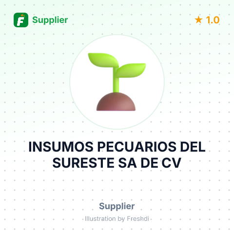 INSUMOS PECUARIOS DEL SURESTE SA DE CV – summary card, no photo uploaded yet