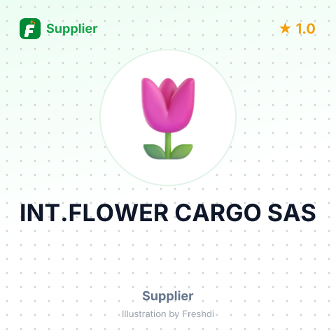 INT.FLOWER CARGO SAS – summary card, no photo uploaded yet