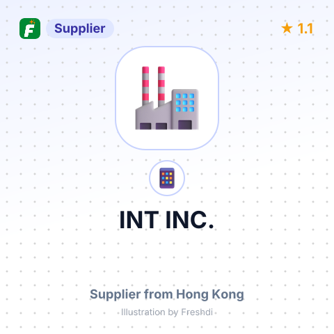 INT INC. – summary card, no photo uploaded yet