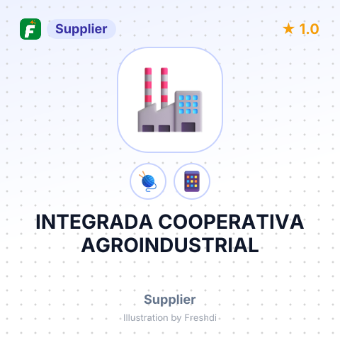 INTEGRADA COOPERATIVA AGROINDUSTRIAL – summary card, no photo uploaded yet
