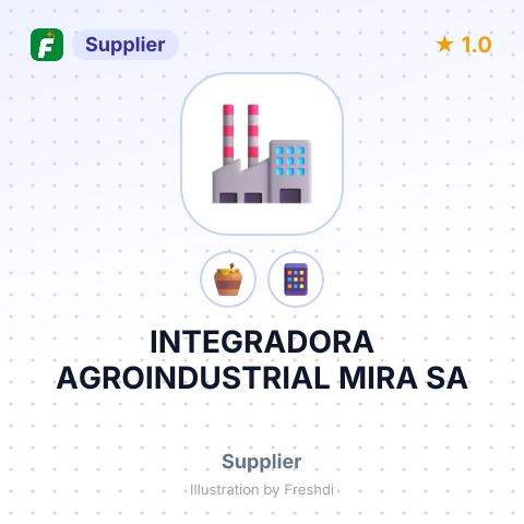 INTEGRADORA AGROINDUSTRIAL MIRA SA – summary card, no photo uploaded yet