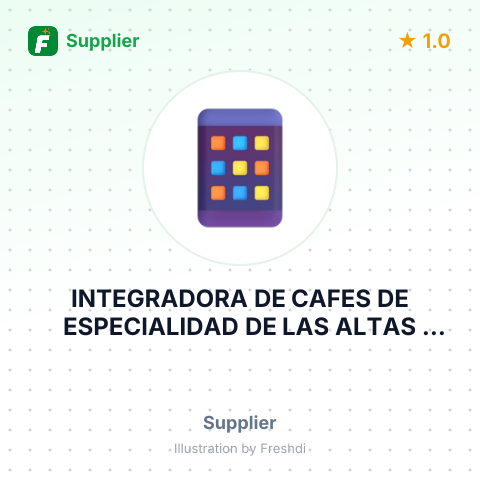 INTEGRADORA DE CAFES DE ESPECIALIDAD DE LAS ALTAS MONTABAS S.A. DE C.V – summary card, no photo uploaded yet