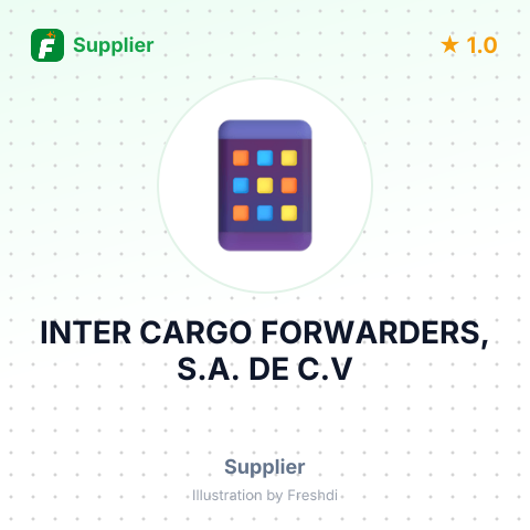 INTER CARGO FORWARDERS, S.A. DE C.V – summary card, no photo uploaded yet