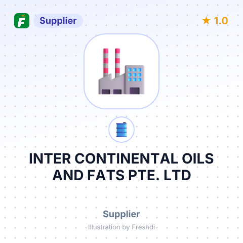 INTER CONTINENTAL OILS AND FATS PTE., LTD – summary card, no photo uploaded yet