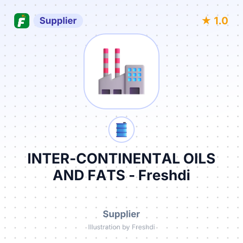 INTER-CONTINENTAL OILS AND FATS – summary card, no photo uploaded yet