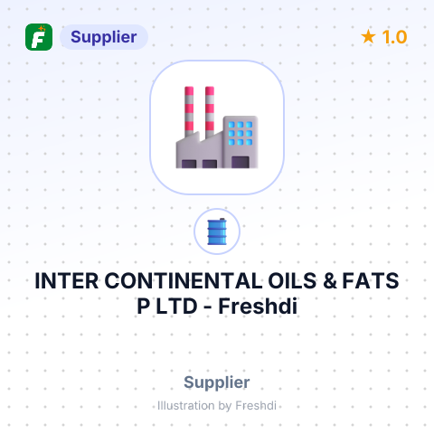 INTER CONTINENTAL OILS & FATS P LTD – summary card, no photo uploaded yet