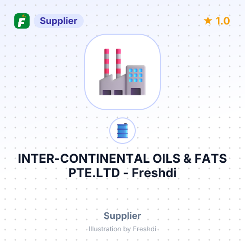 INTER-CONTINENTAL OILS & FATS PTE.LTD – summary card, no photo uploaded yet